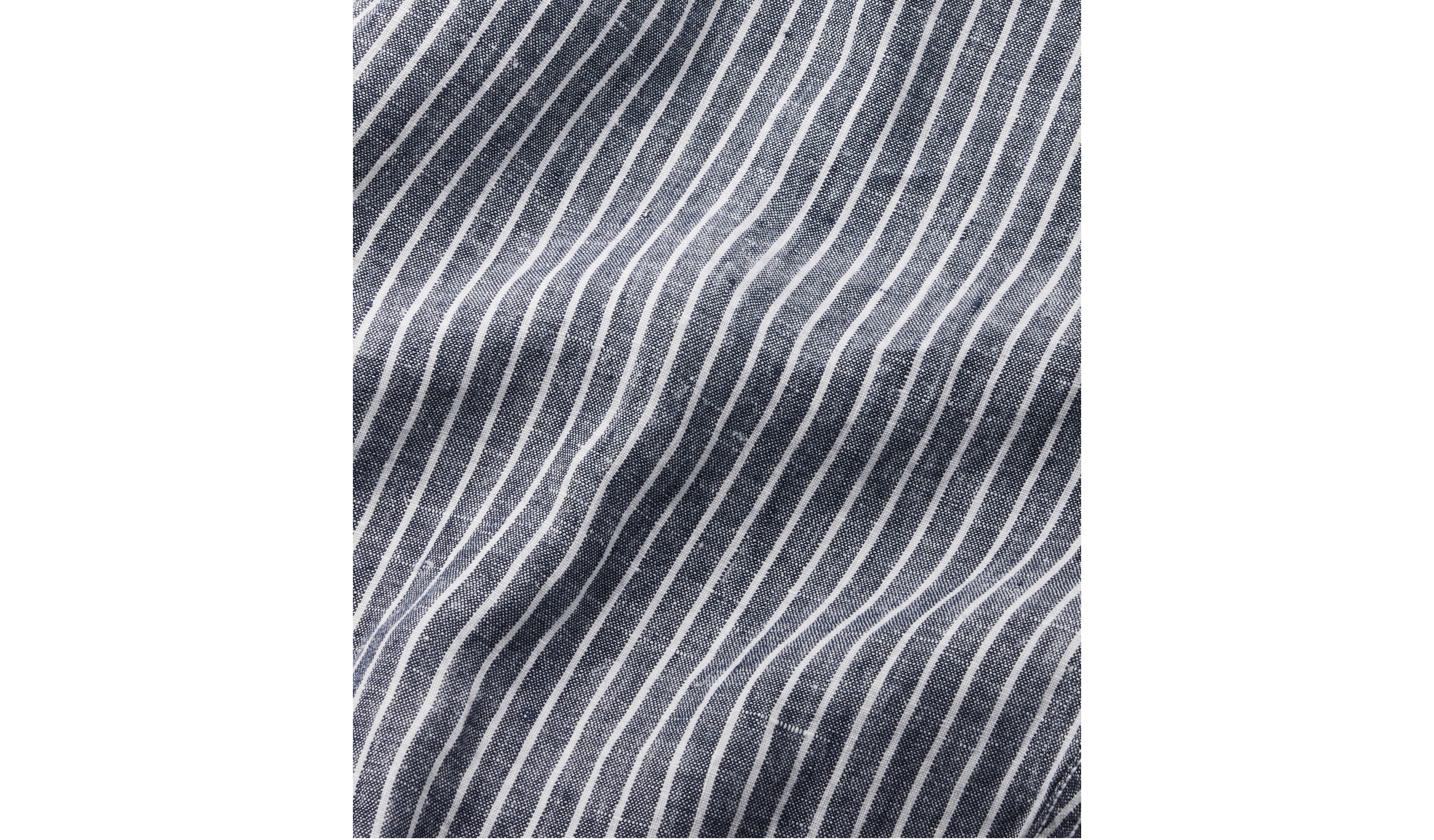 Women's Premium Washable Linen Pull-On Pants, Stripe