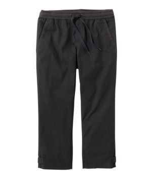 Women's Stretch Ripstop Pull-On Capri Pants, Slim-Leg