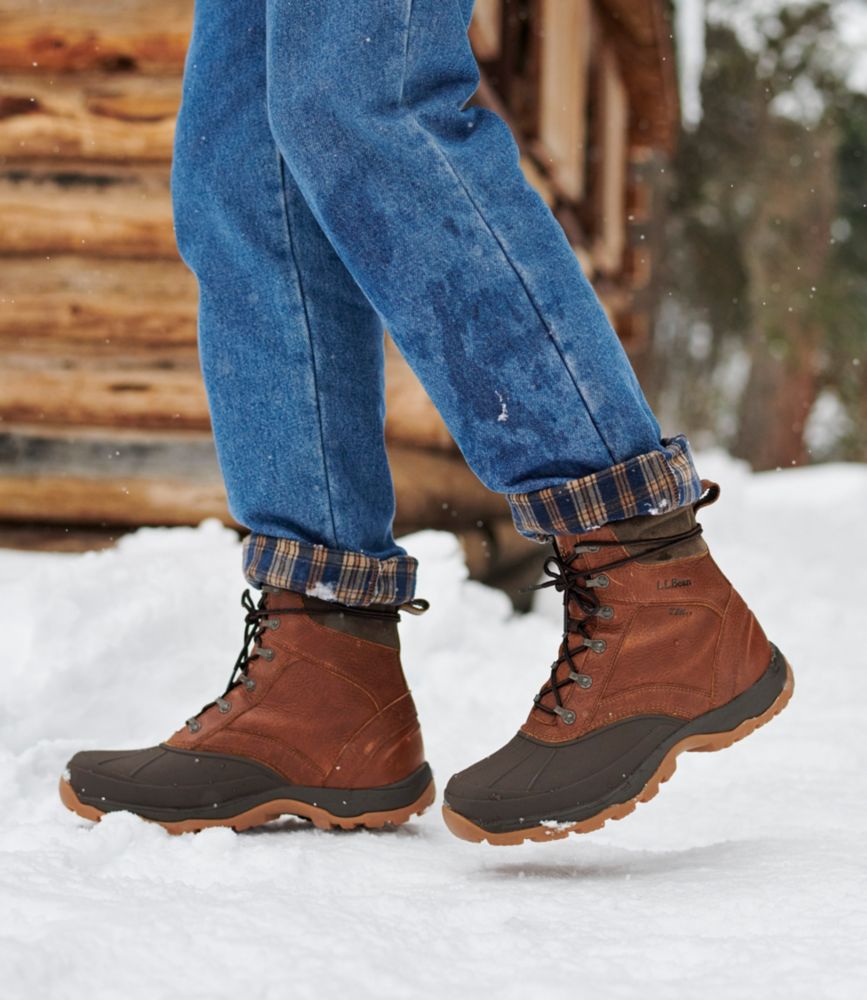 Men's Storm Chaser Boots 5, Leather Lace-Up, Black, small image number 7