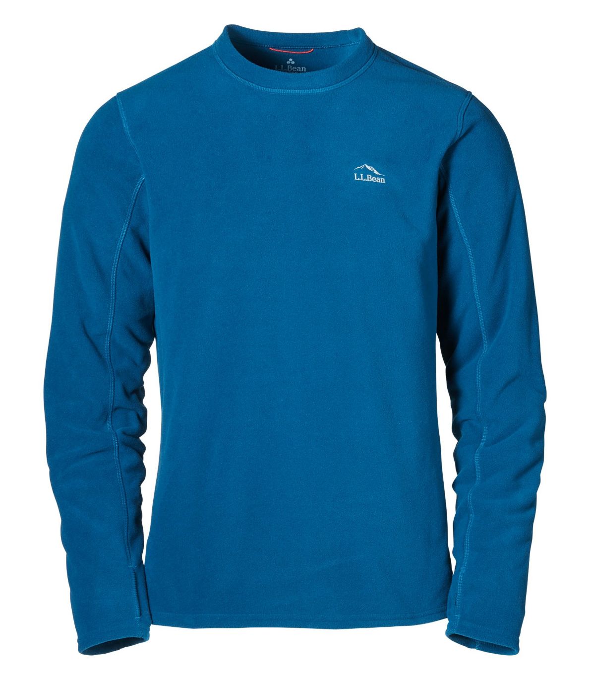 Men's L.L.Bean Fleece Base Layer Crew, Long-Sleeve