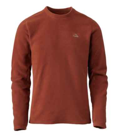 Men's L.L.Bean Fleece Base Layer Crew, Long-Sleeve