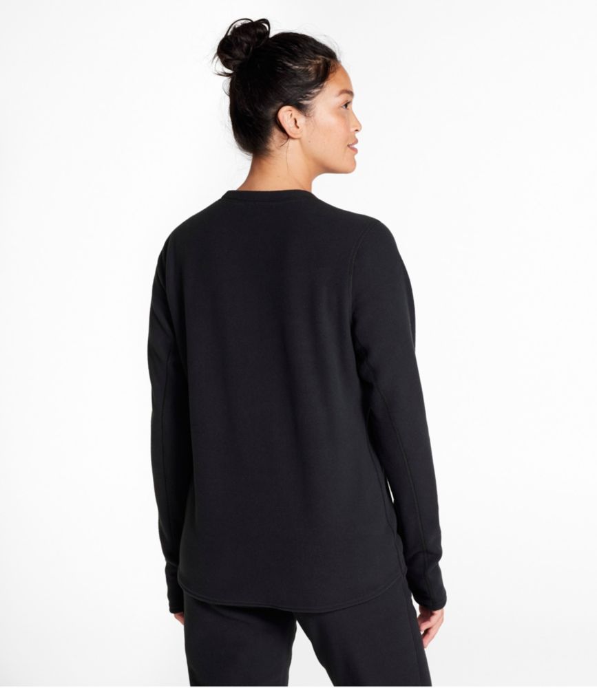 Women's L.L.Bean Fleece Base Layer Crew, Long-Sleeve, , small image number 4