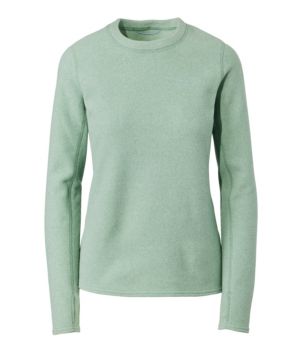 Women's L.L.Bean Fleece Base Layer Crew, Long-Sleeve