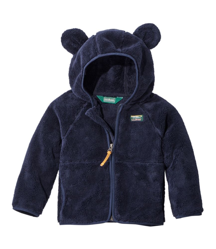 Infants' and Toddlers' L.L.Bean Hi-Pile Fleece Jacket, Bright Navy, small image number 1