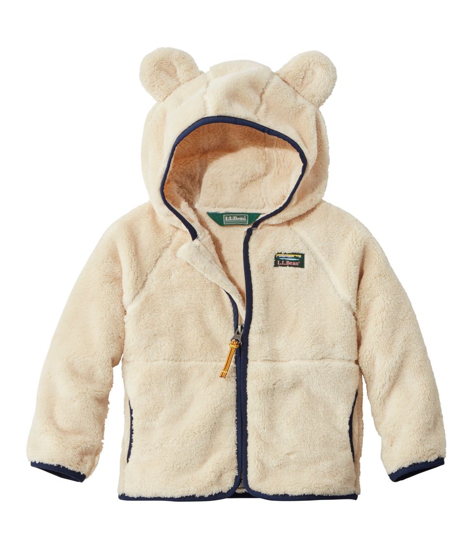 Baby Kids Boys Girls Fleece Teddy Bear Hoodie Coat Winter Warm Fluffy Plush  Hooded Jacket