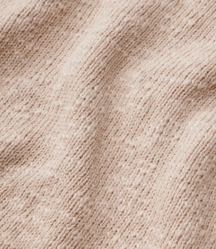 Women's Cotton Ragg Sweater, Funnelneck Pullover