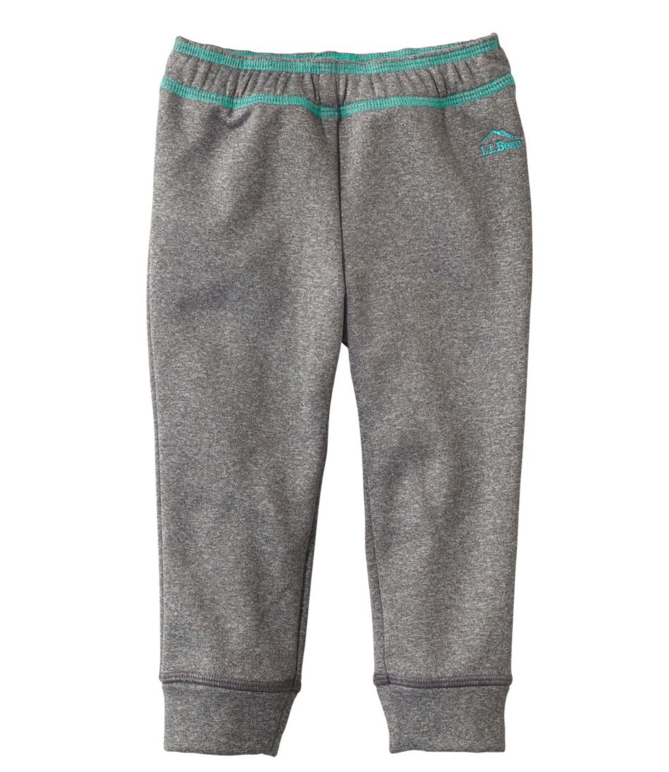 Printed cotton sweatpants, 2T-3T - Baby girl