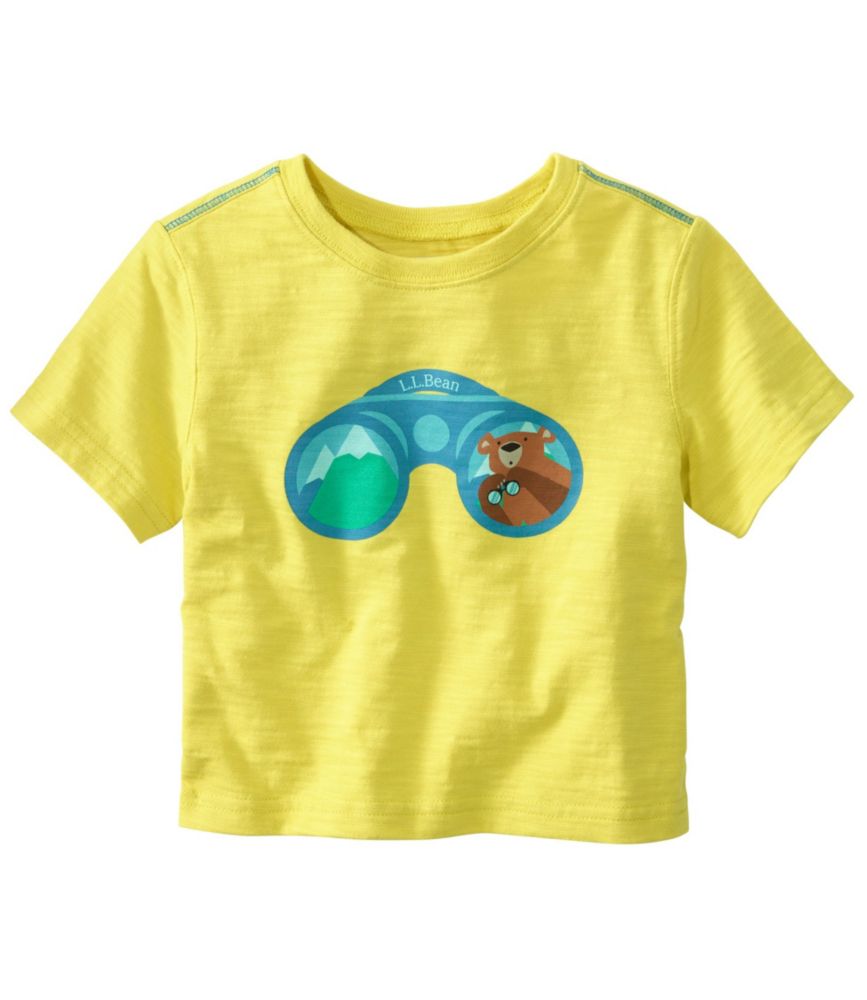 Infants' and Toddlers' Graphic Tee, Short-Sleeve, Yellow Citron Bear, small image number 1