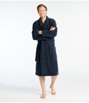 Men's Terry Cloth Cotton Robe