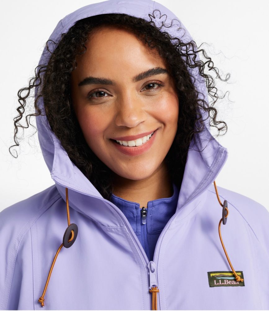 Women's Mountain Classic Anorak, Colorblock, Lavender Ice/Eggplant, small image number 4