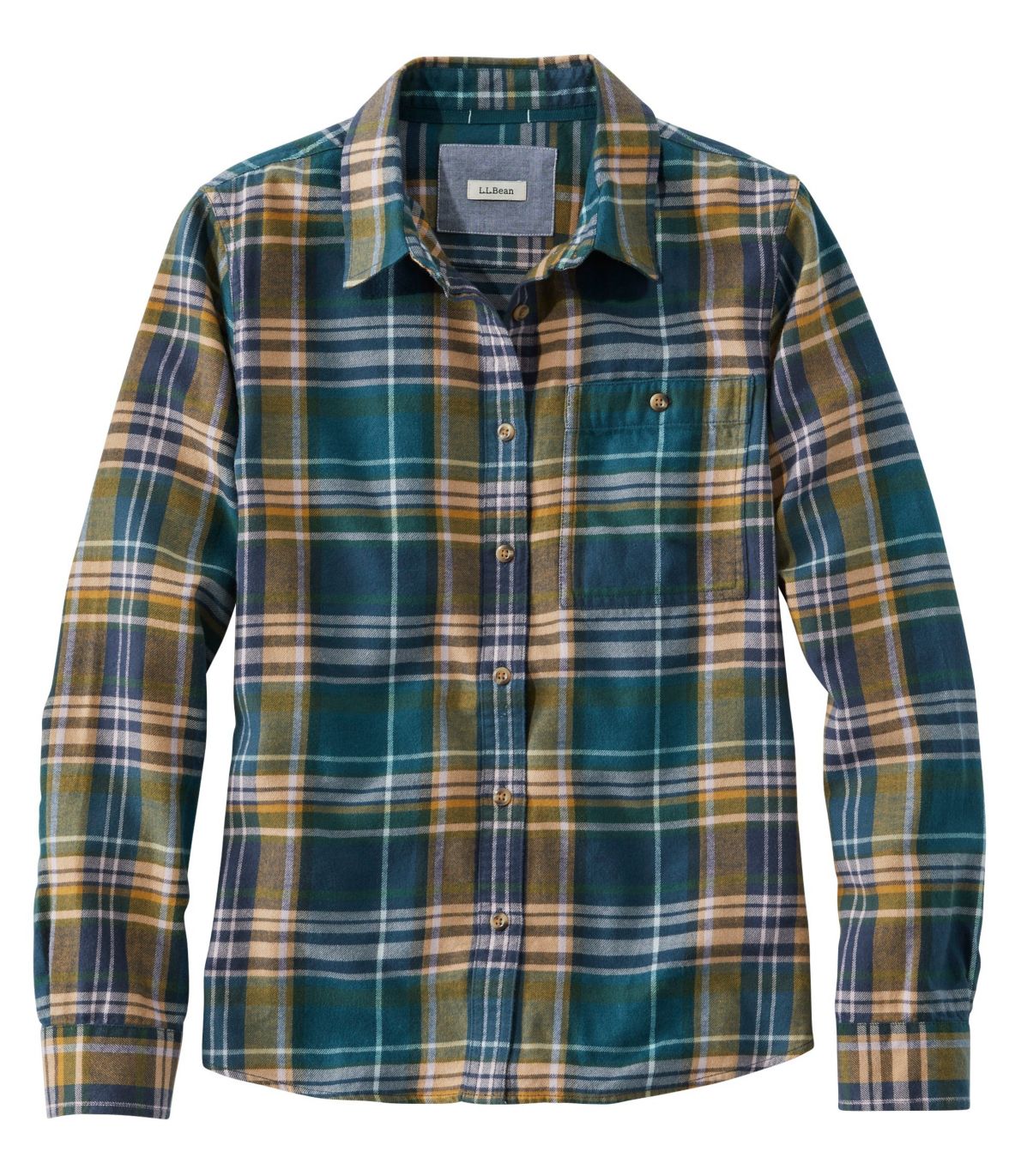 Women's Rangeley Flannel Shirt, Button-Front