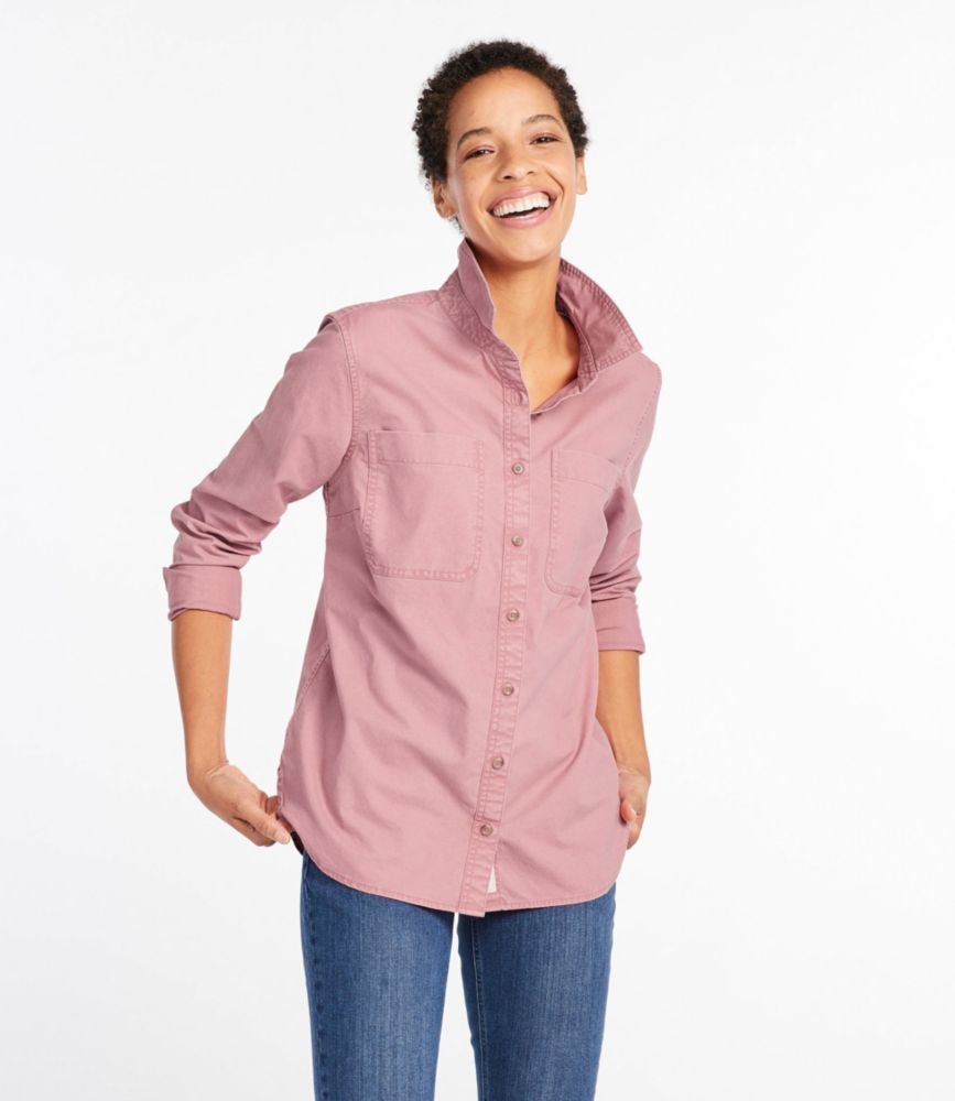 ll bean womens denim shirt