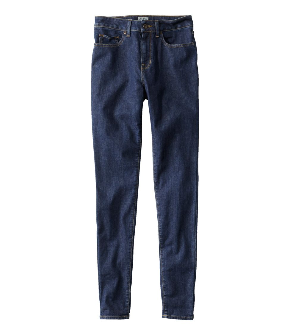 True store rise jeans