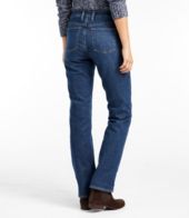 L.L.Bean 1912 Jeans, Mid-Rise Straight-Leg Lined