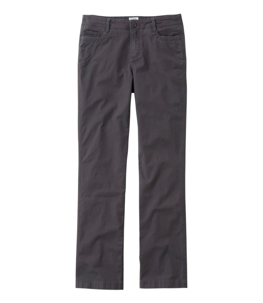 Image of Women's Stretch Canvas Five-Pocket Pants Gray  M/T