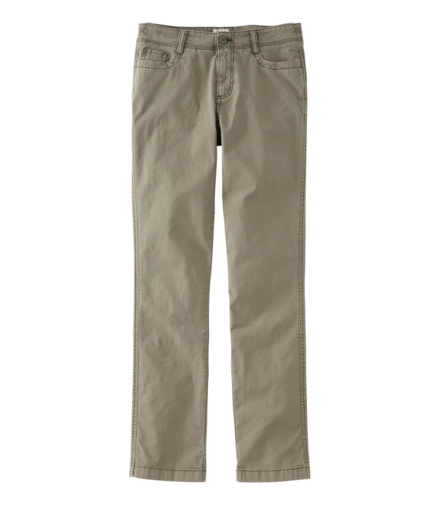 Image of Women's Stretch Canvas Five-Pocket Pants Green  Reg