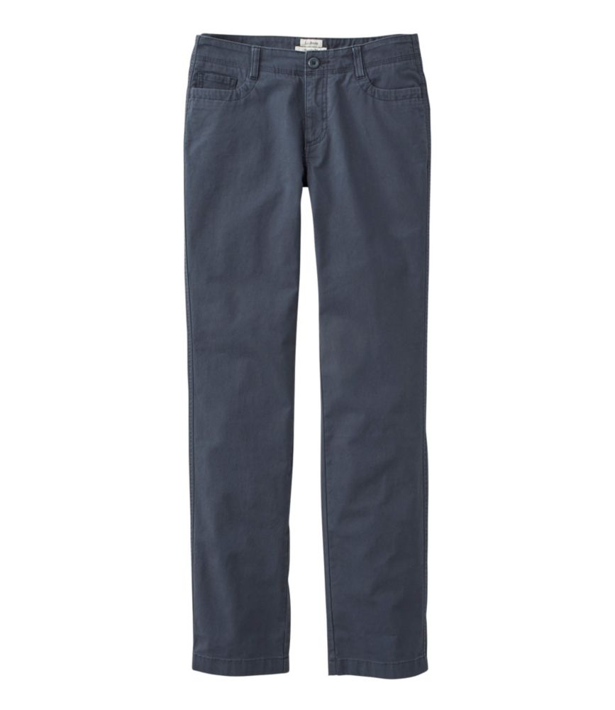 Image of Women's Stretch Canvas Five-Pocket Pants Blue  M/T