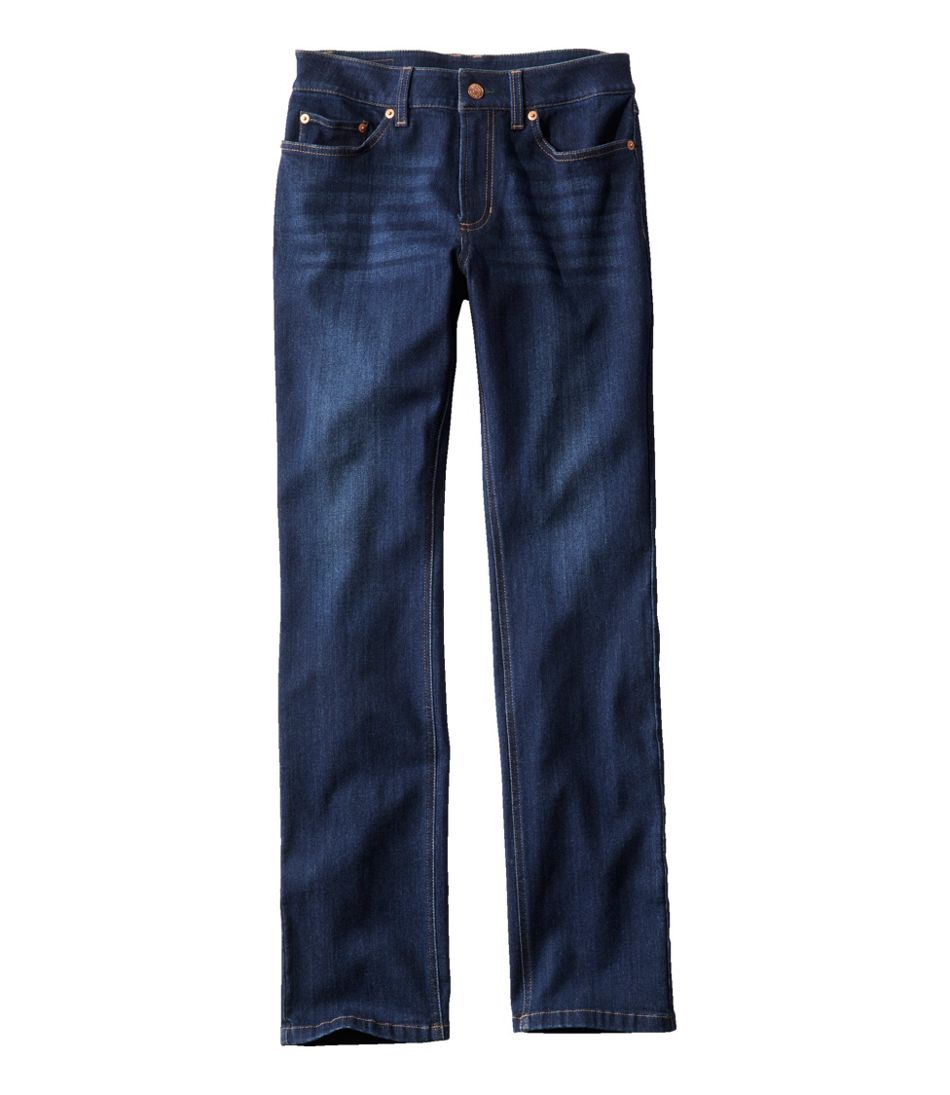 Women's BeanFlex® Jeans, Mid-Rise Straight-Leg