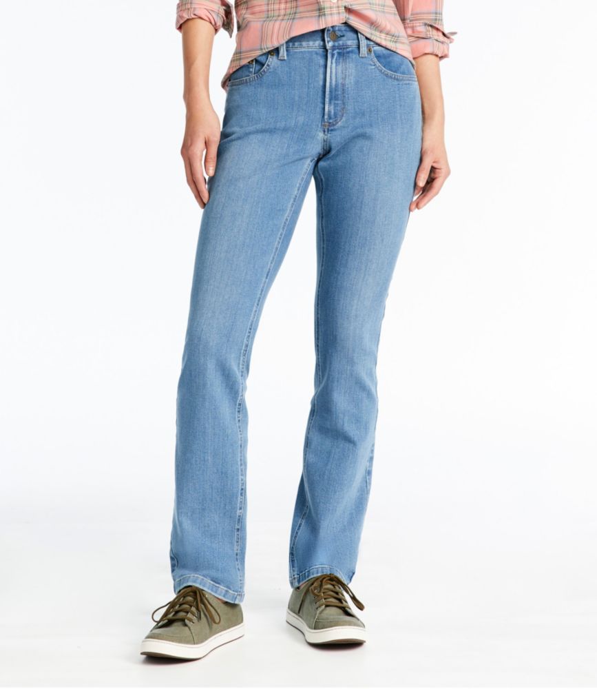 Women's BeanFlex® Jeans, MidRise StraightLeg Pants & Jeans at L.L.Bean