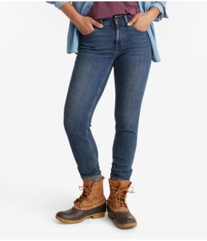 Women's BeanFlex® Jeans, Mid-Rise Skinny-Leg