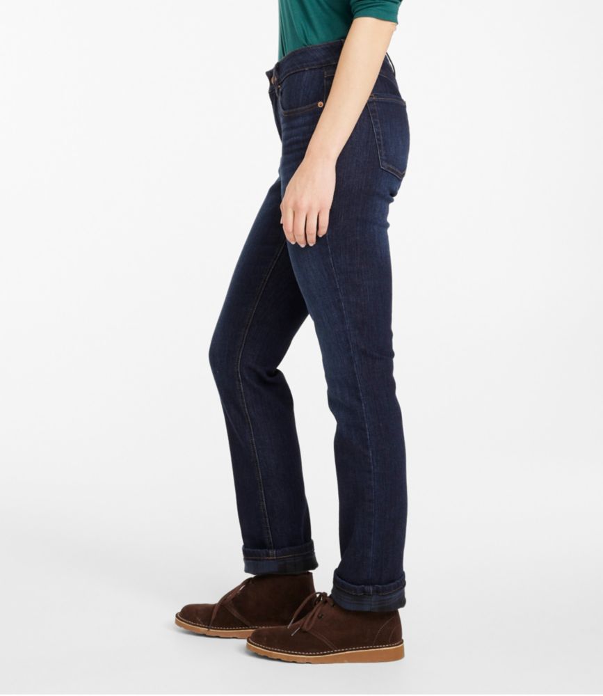 ll bean lined jeans womens