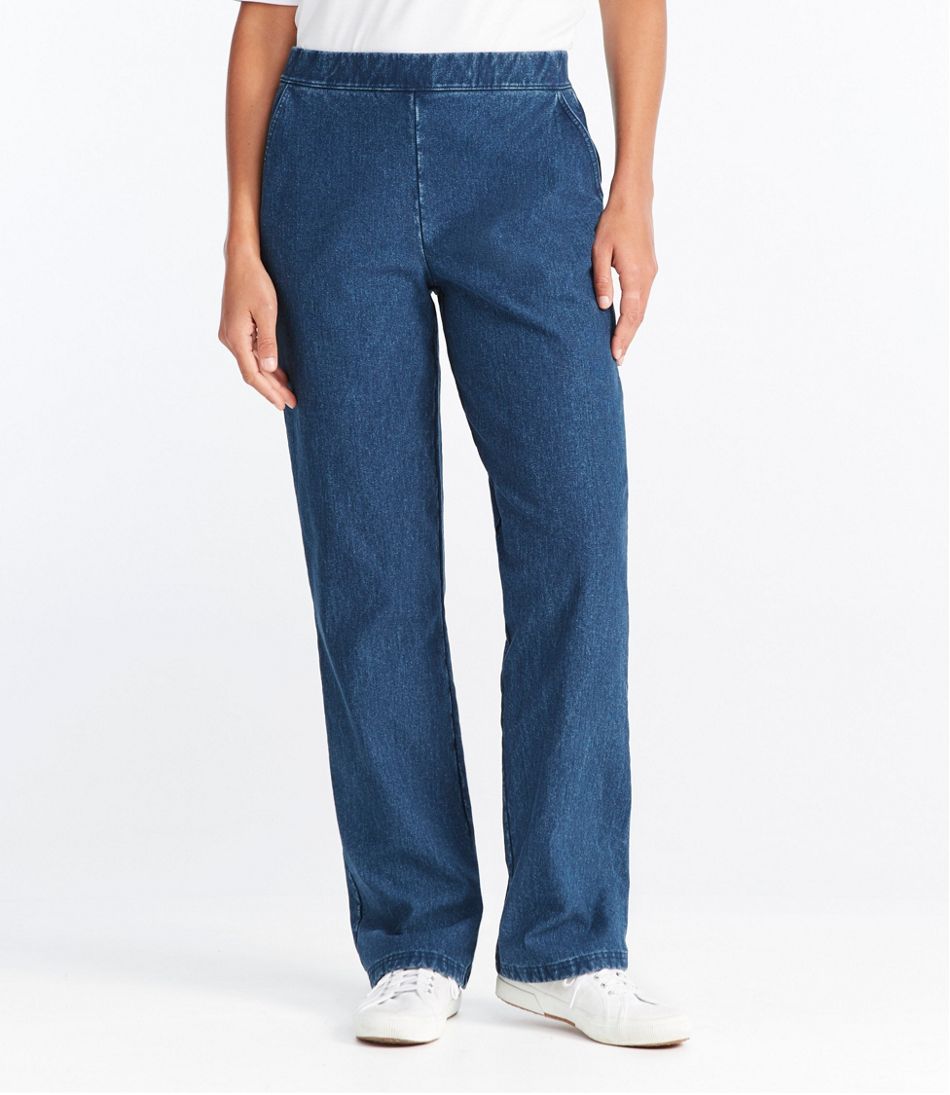 Vintage LL Bean Relaxed Fit Women's Jeans 10 Petite Fleece Lined Denim Pants