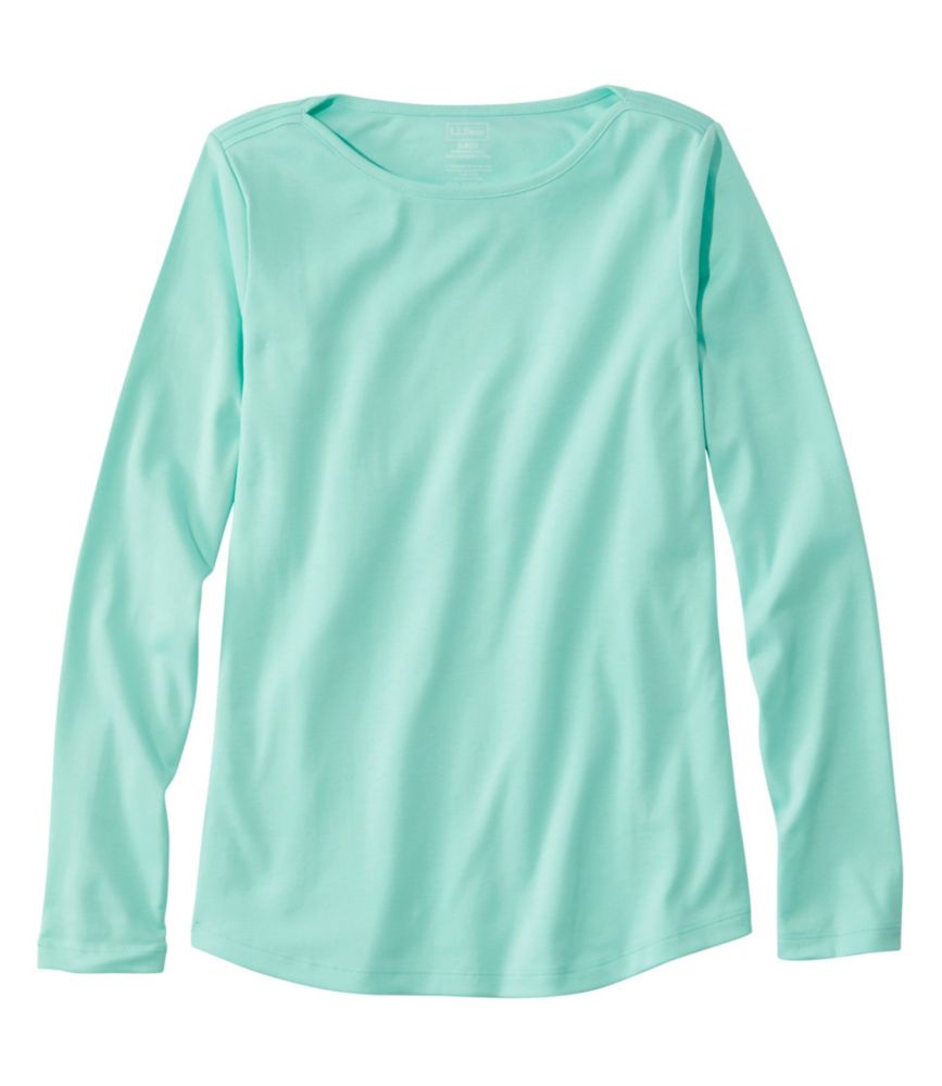 green shirt womens long sleeve