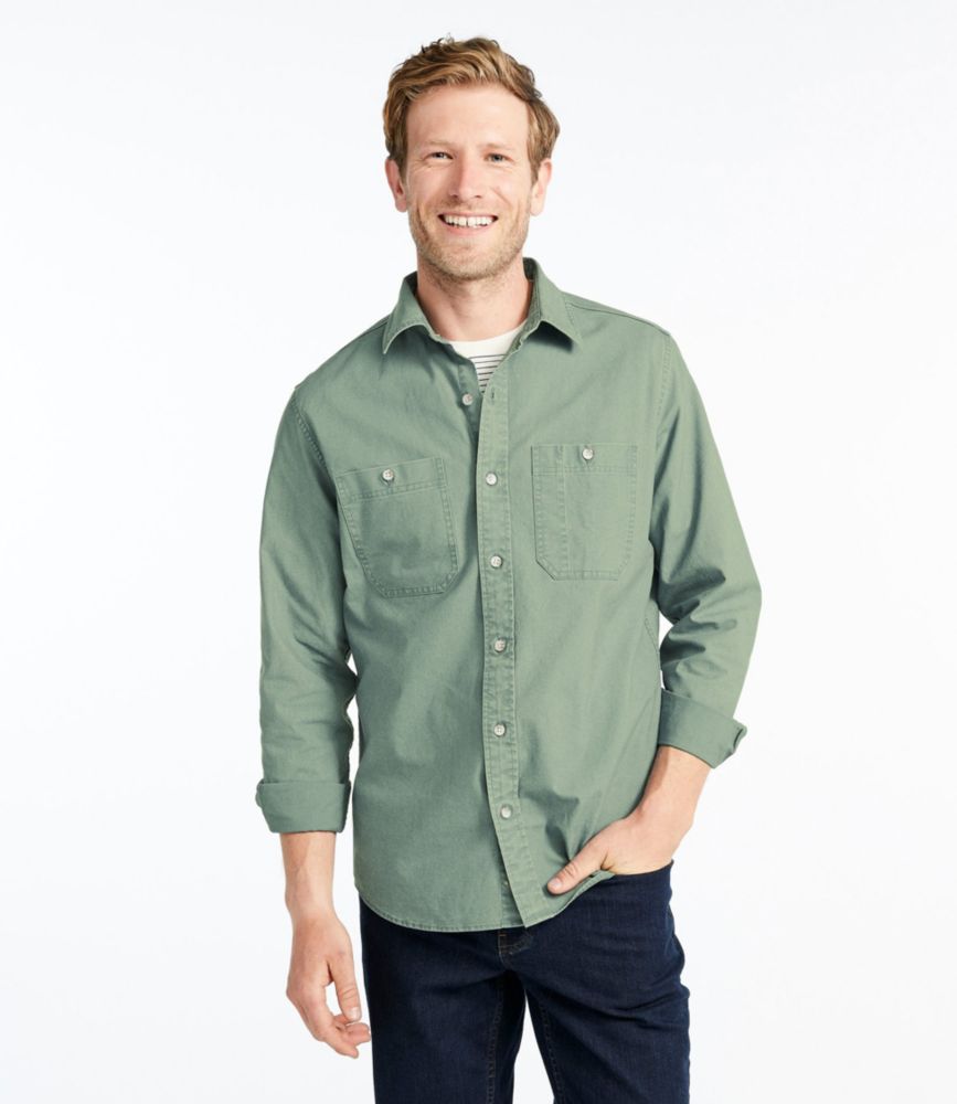 ll bean mens denim shirt