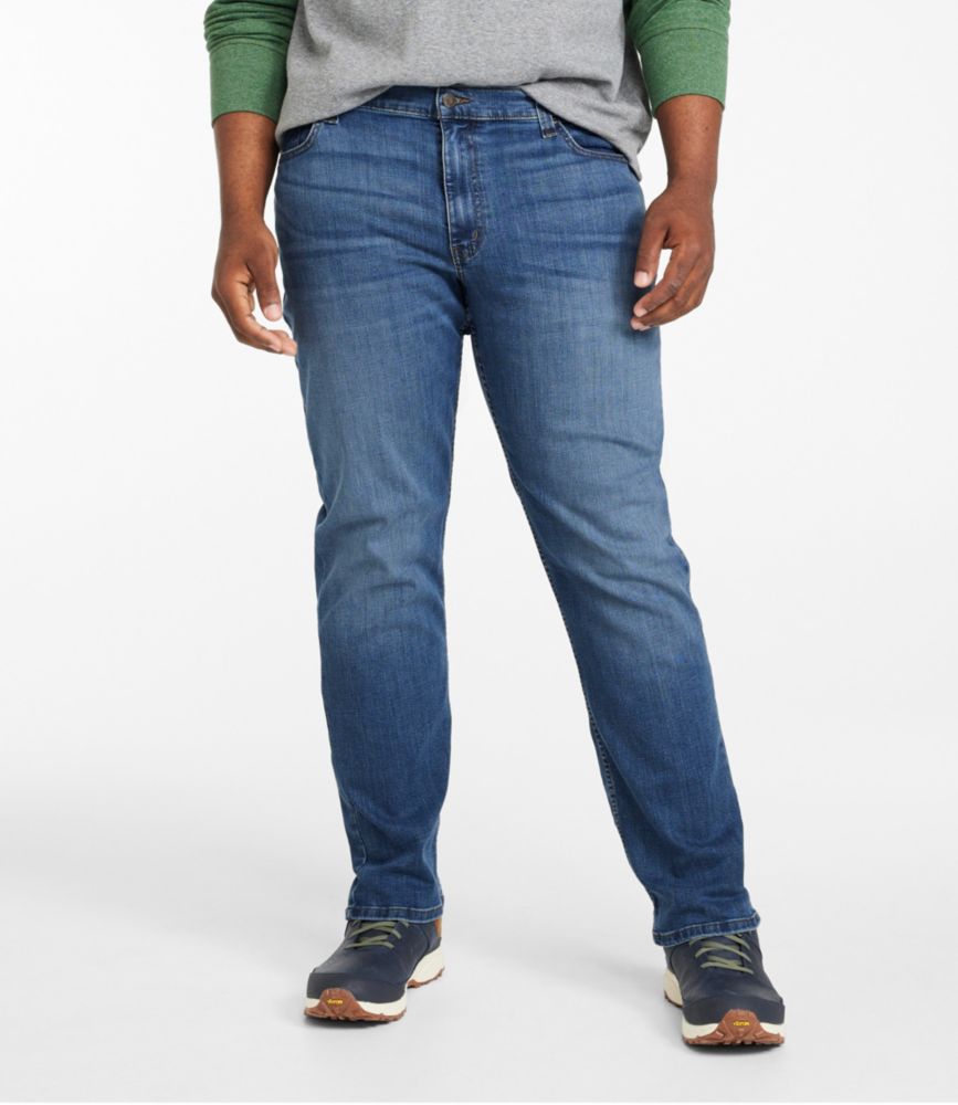 Men's BeanFlex® Jeans, Standard Athletic Fit, Straight Leg, Dark Vintage, small image number 5