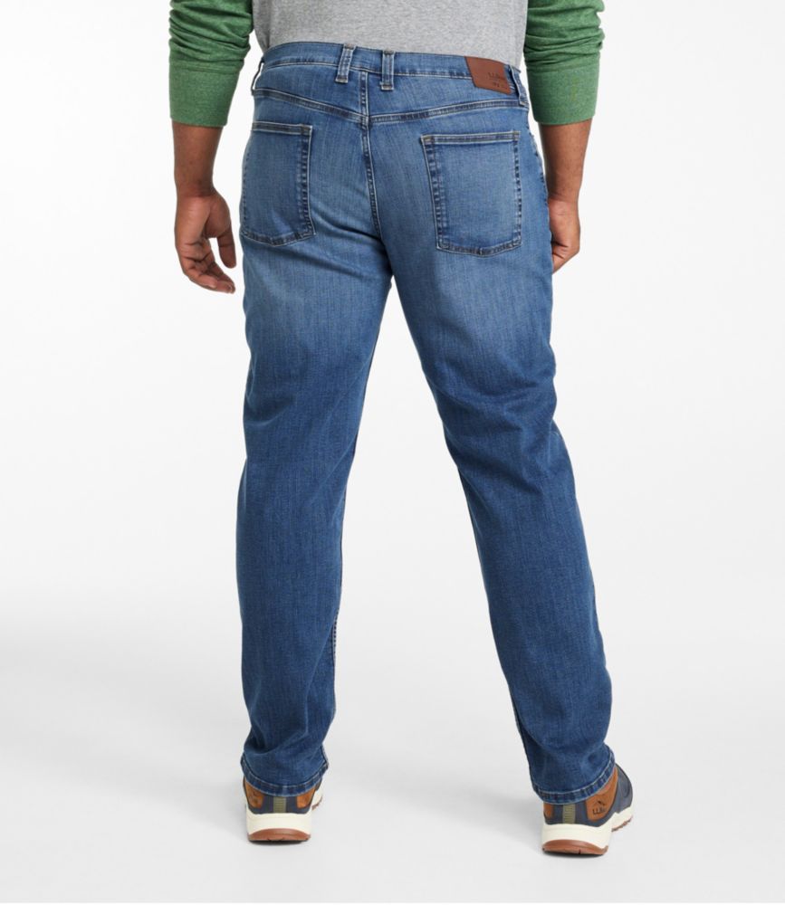 Men's BeanFlex® Jeans, Standard Athletic Fit, Straight Leg, Dark Vintage, small image number 6