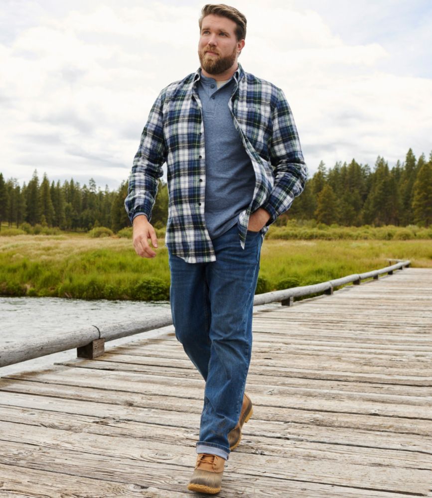 Men's BeanFlex® Jeans, Standard Athletic Fit, Straight Leg