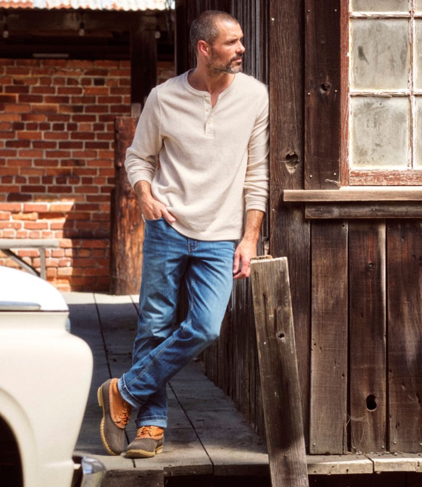 Men's BeanFlex&reg; Jeans, Standard Athletic Fit, Clay Dust, small image number 13