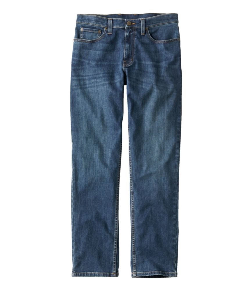 Men's BeanFlex® Jeans, Standard Athletic Fit, Straight Leg, Dark Vintage, small image number 1