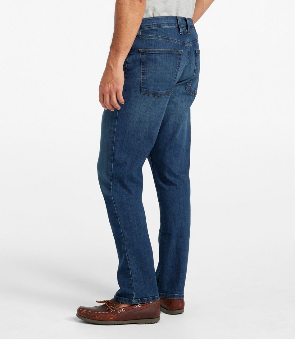 Eddie Bauer Straight Fit Fleece Lined Flex Strech Jeans Pants Men’s 32x30