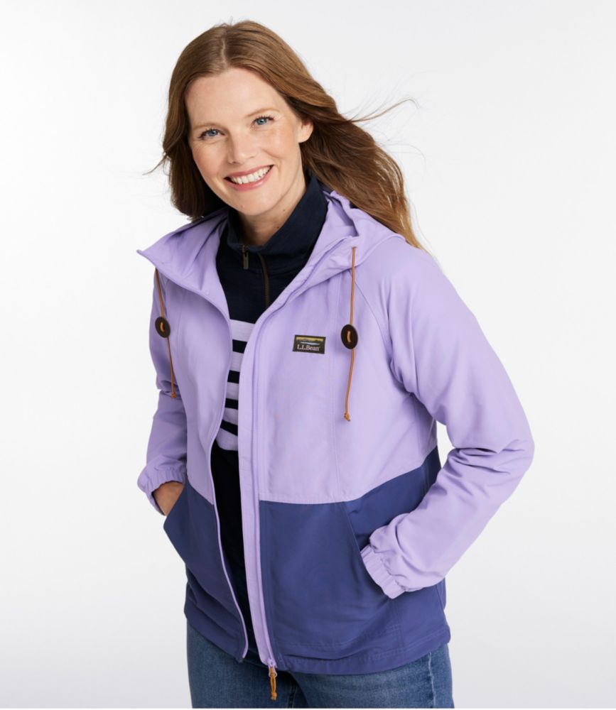 Women's Mountain Classic Full-Zip Jacket, Colorblock, Coral Bisque/Hot Coral, small image number 2