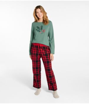 Women's L.L.Bean Camp PJ Set