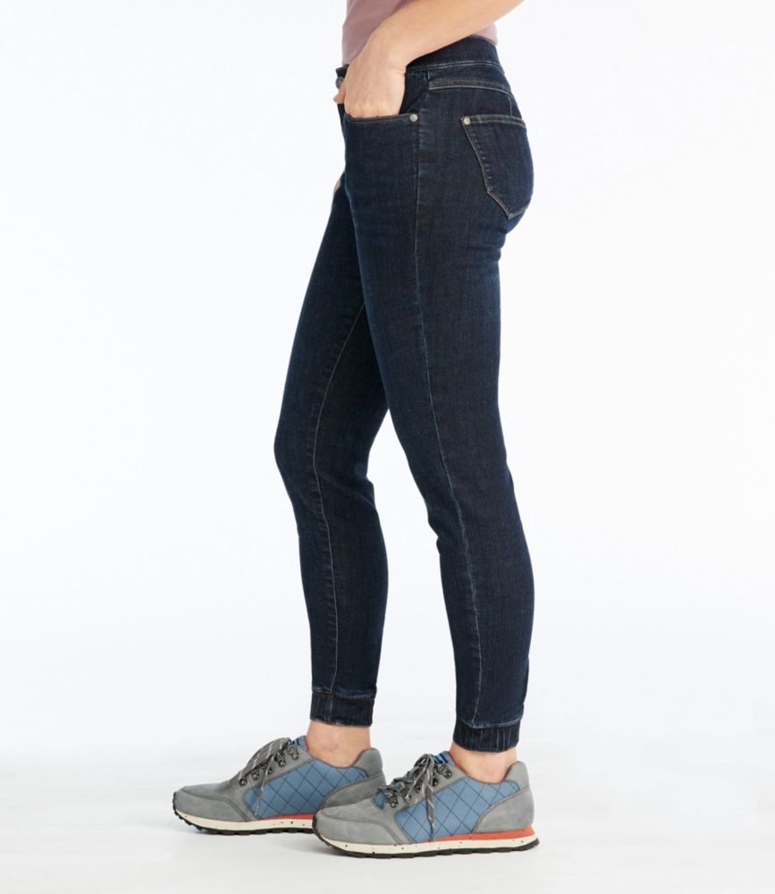 stretch jogger jeans