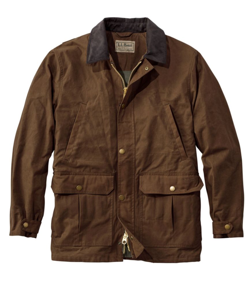 Men's Double L Waxed-Cotton Upland Coat