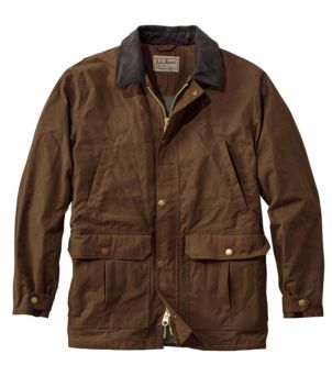 Men's Double L Waxed-Cotton Upland Coat