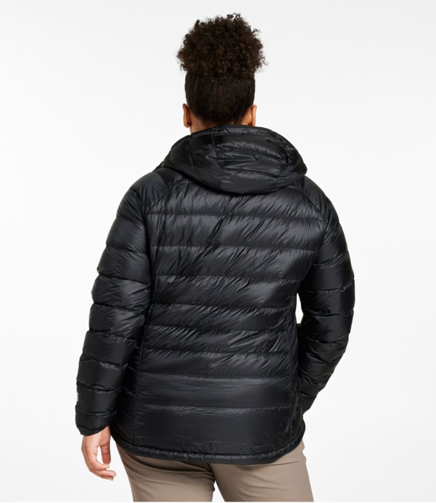 Women's Ultralight 850 Down Hooded Jacket, Carbon Navy, small image number 3
