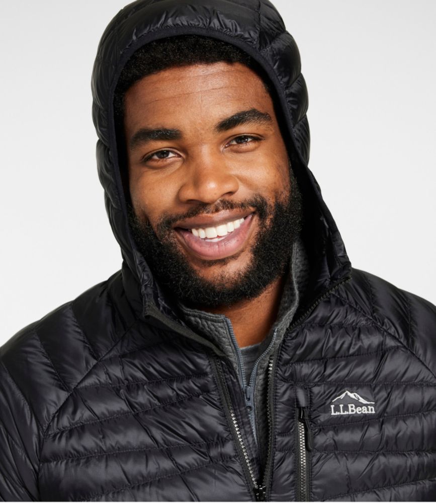 Men's Ultralight 850 Down Sweater Hooded Jacket, Dusty Olive/Iron, small image number 11