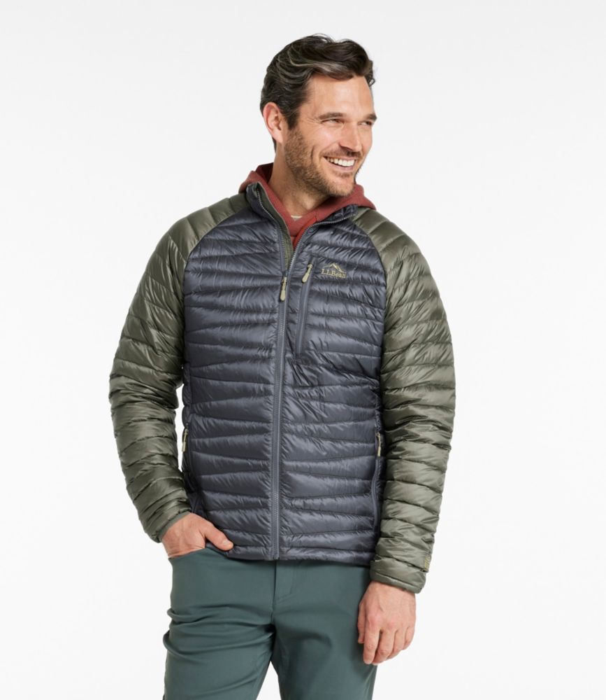 Men's Ultralight 850 Down Sweater What a great way for ND boys to look put together yet not fussy