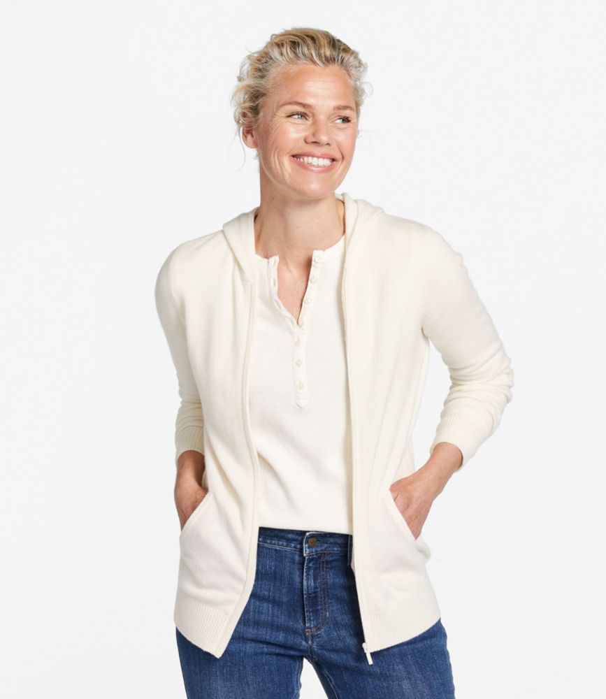women's cashmere zip up sweater