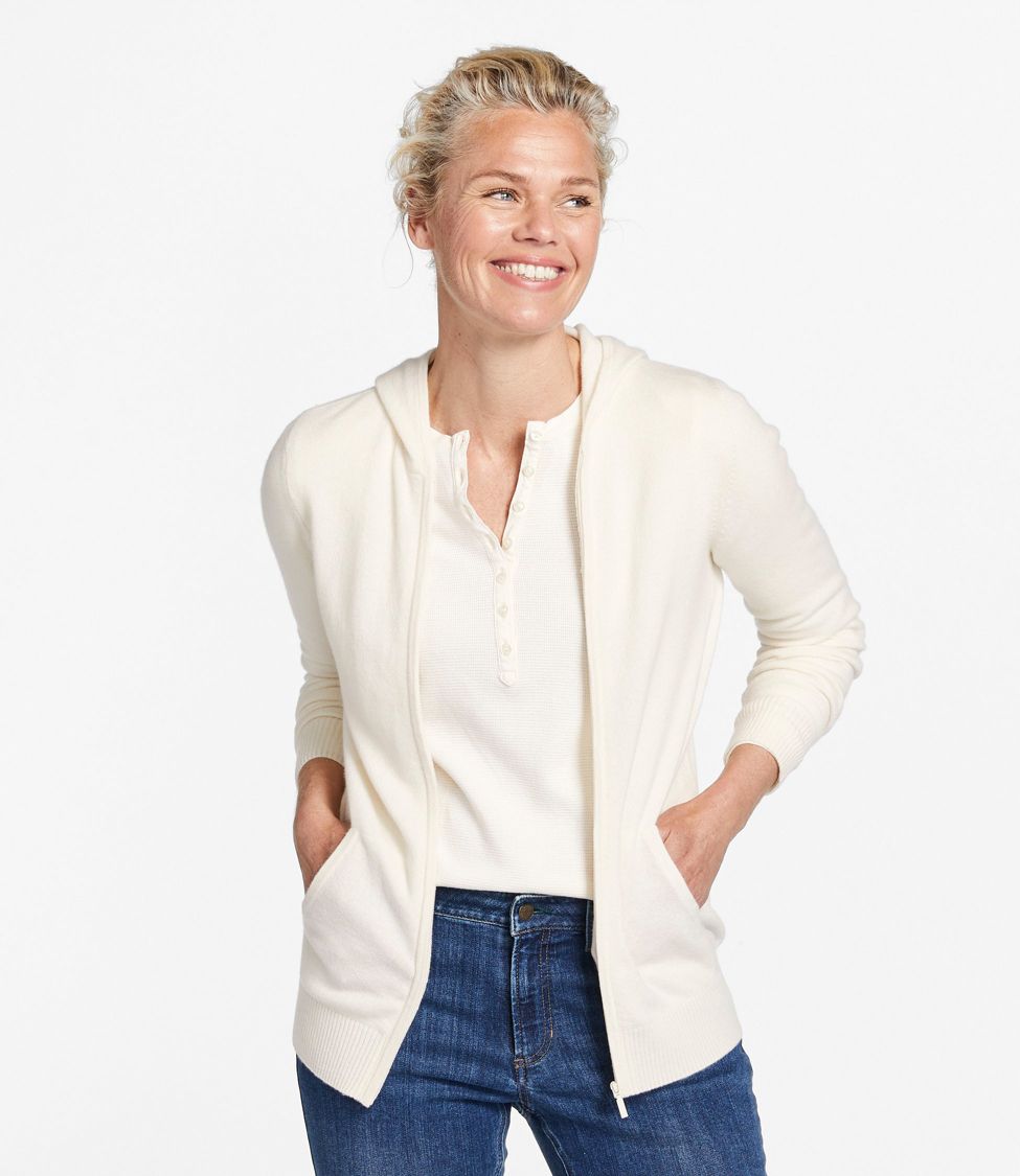 Ll bean 2024 cashmere sweater review