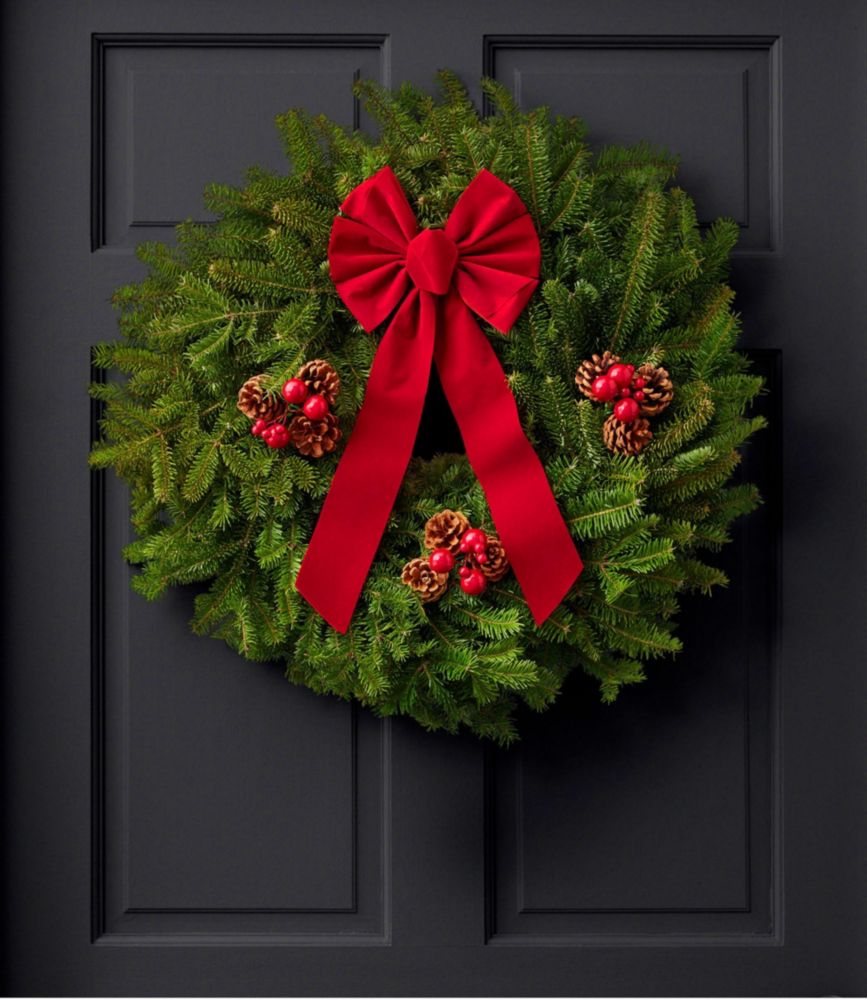 Traditional Balsam Wreath 24" Delay Ship Week of 11/30