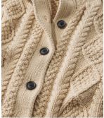 Women's Signature Cotton Fisherman Sweater, Short Cardigan