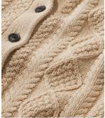 Women's Signature Cotton Fisherman Sweater, Short Cardigan at L.L. Bean