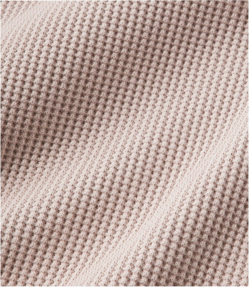 Men's Signature Waffle Crew, Dark Russet, small image number 7