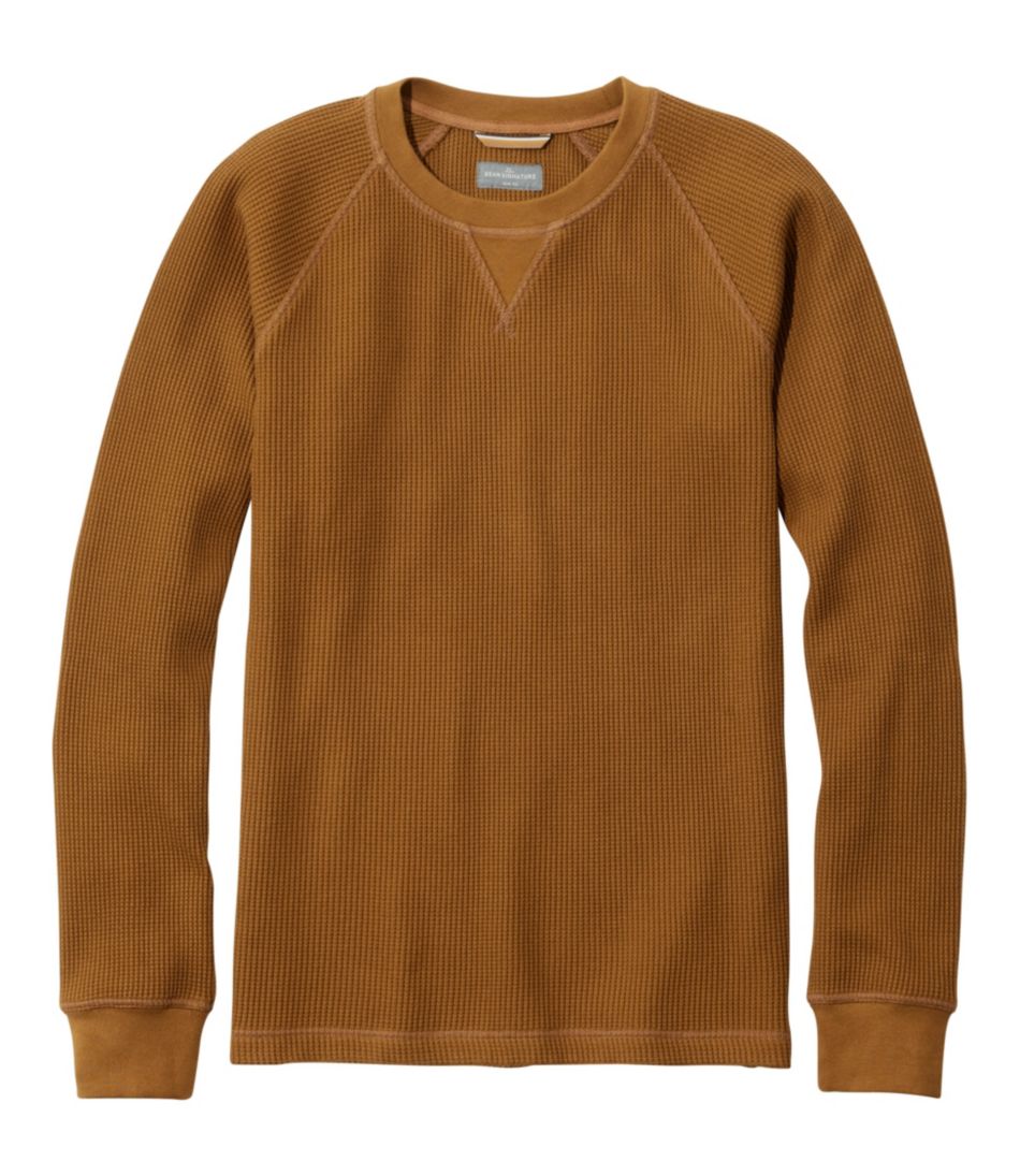 Men's Signature Waffle Crew | T-Shirts at L.L.Bean Men's Signature Waffle Crew | T-Shirts at L.L.Bean