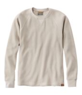 Men s Signature Waffle Crew Sweatshirts Fleece at L.L.Bean